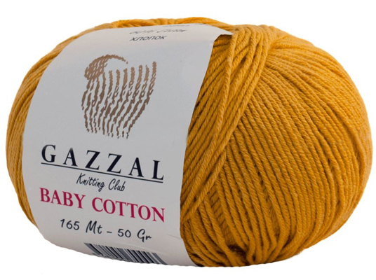 Gazzal Baby Cotton 3447 горчица