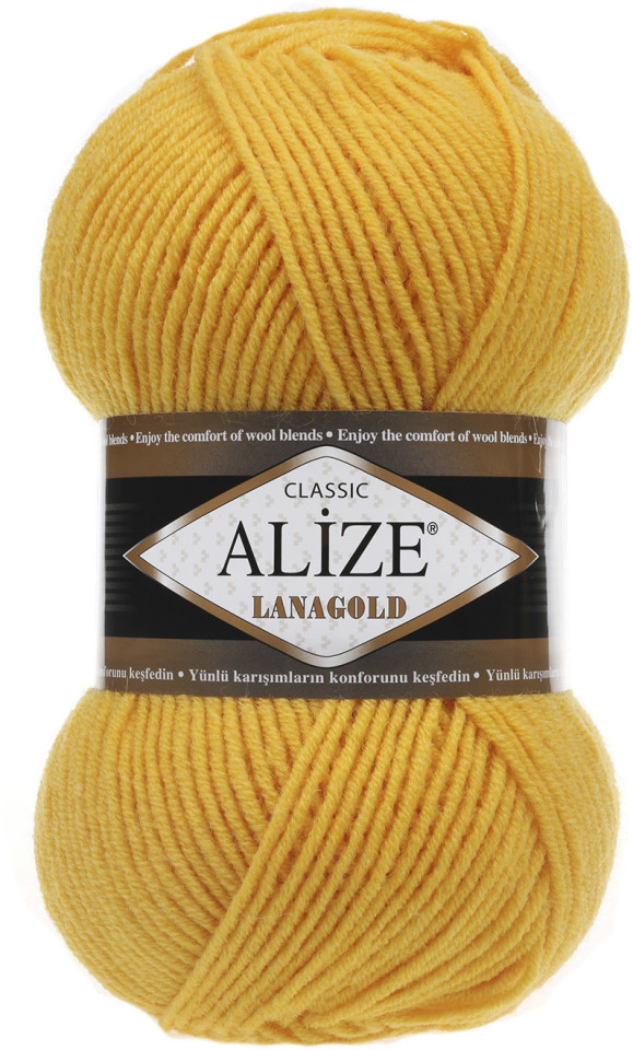 Alize Lana Gold цвет № 216 канарейка