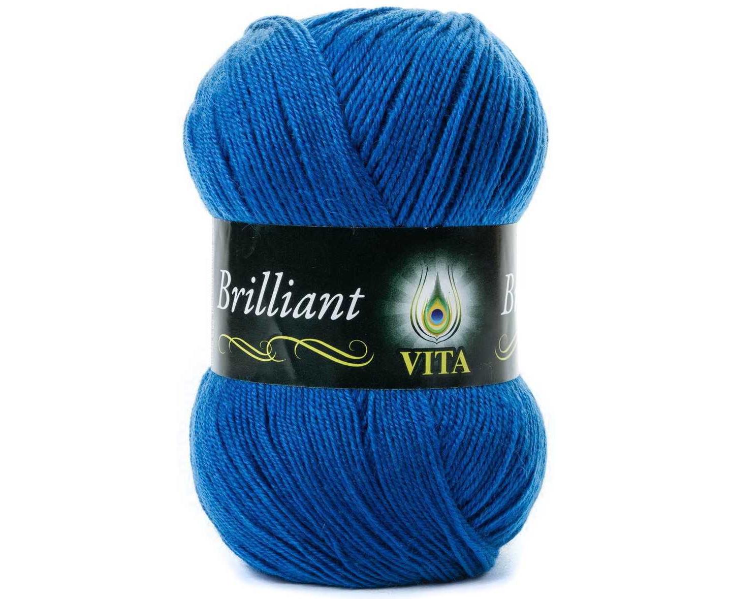 Vita Brilliant цвет № 4989 синий сапфир
