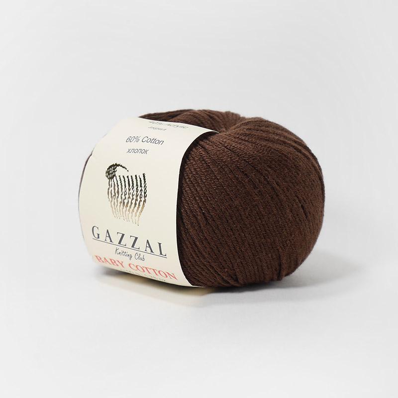 Gazzal Baby Cotton 3436 шоколад