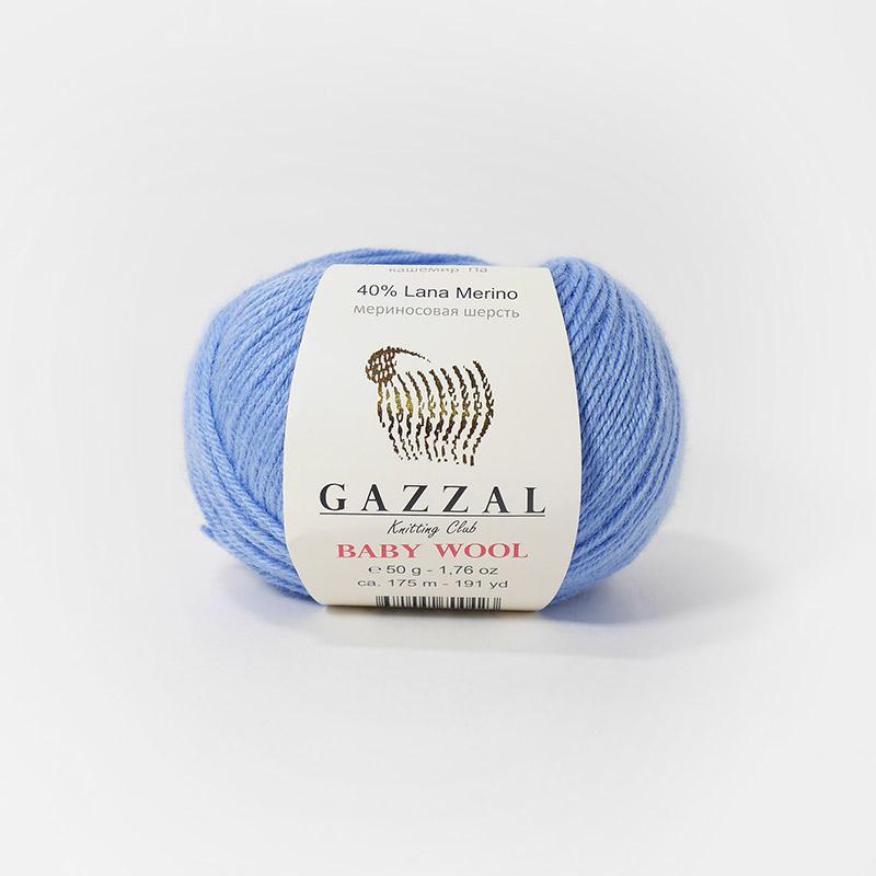 Gazzal Baby Wool 813 голубой