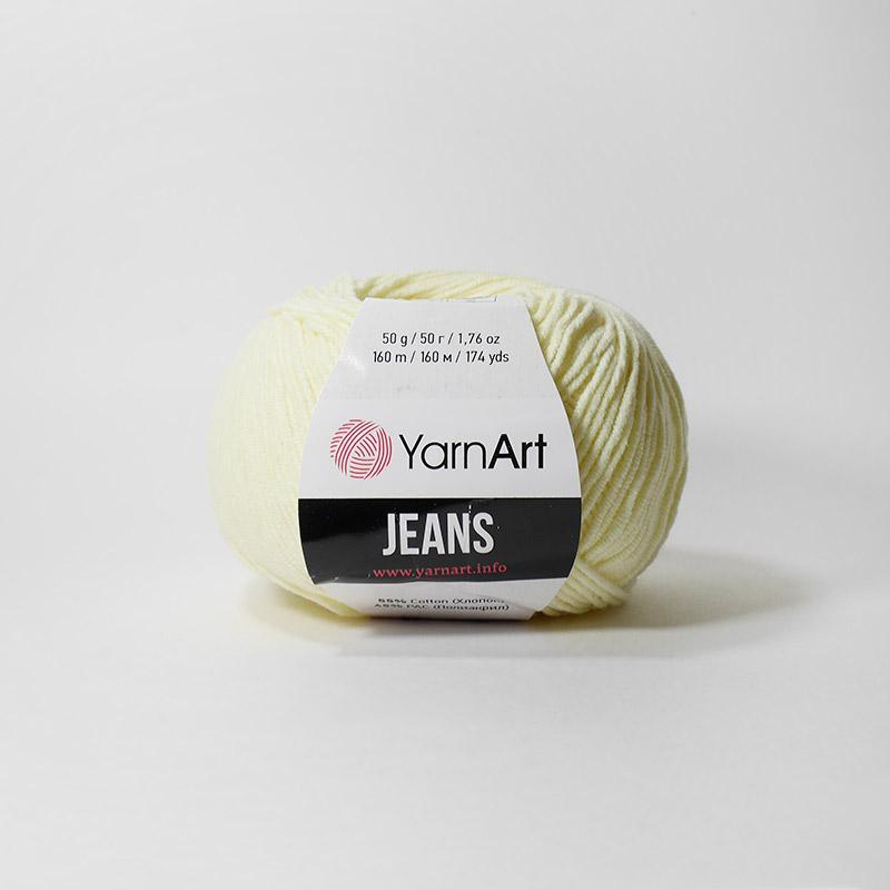 Yarnart Jeans 86 кремовый