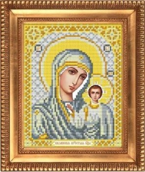 Казанская Богородица в белом(Благовест)13*18 см
