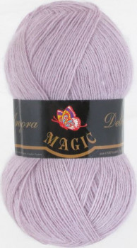 Пряжа Magic Angora Delicate цвет 1121 светлая пыльная сирень