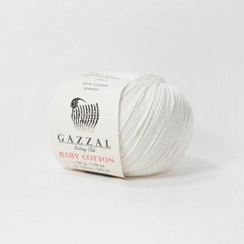Gazzal Baby Cotton 3432 белый