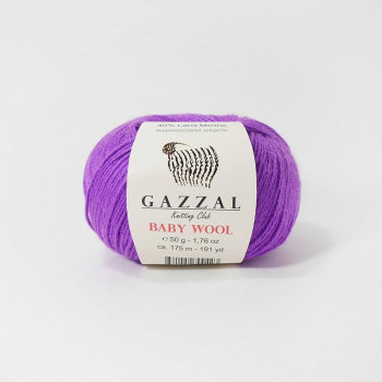Gazzal Baby Wool 815 сиреневый