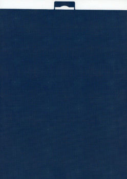 Канва ПЛАСТИКОВАЯ 21*28 цвет Синий (№14)