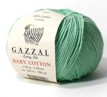 Gazzal Baby Cotton 3425 мята