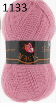 Пряжа Magic Angora Delicate цвет 1133 дымчато-розовый