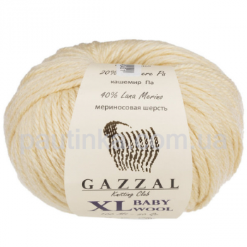 Gazzal Baby Wool 829 молочный